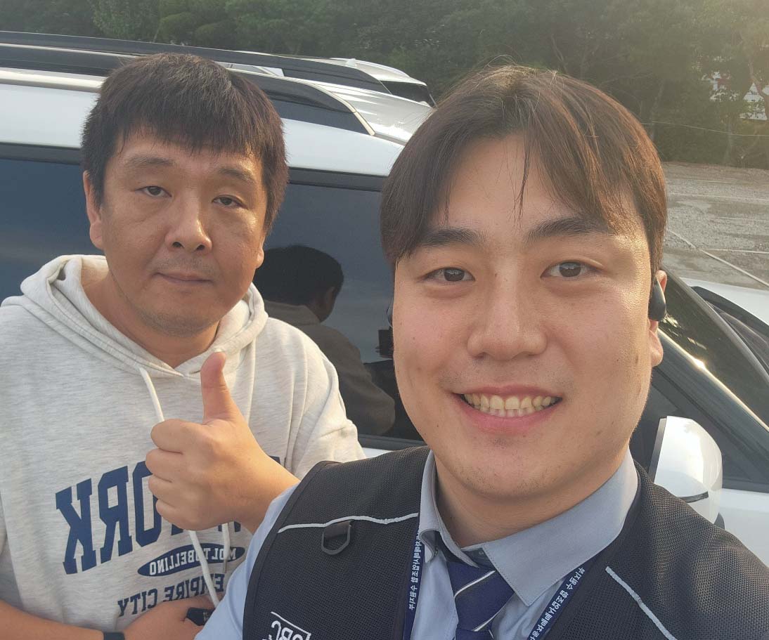 보고 온 차량보다 마음에 들었던 싼타페 중고