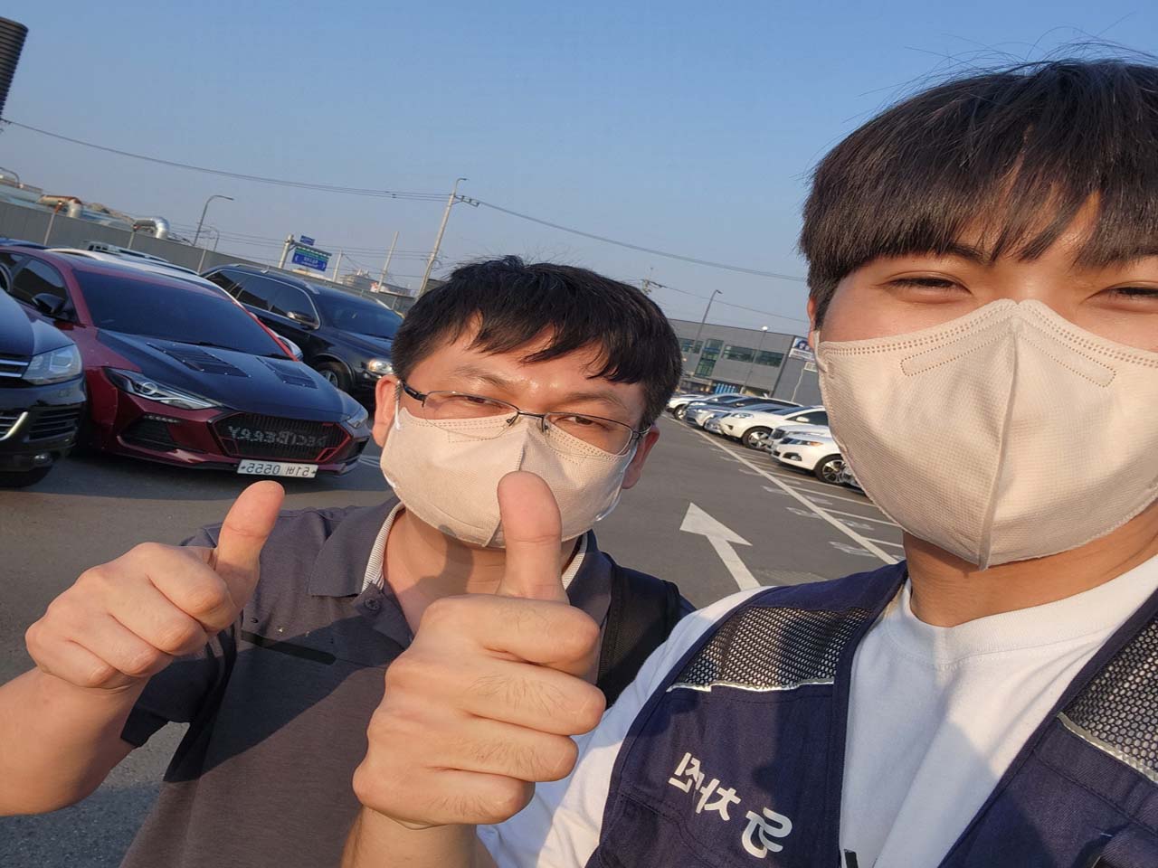 킬로수 짧은 아반떼 중고차 출퇴근용으로