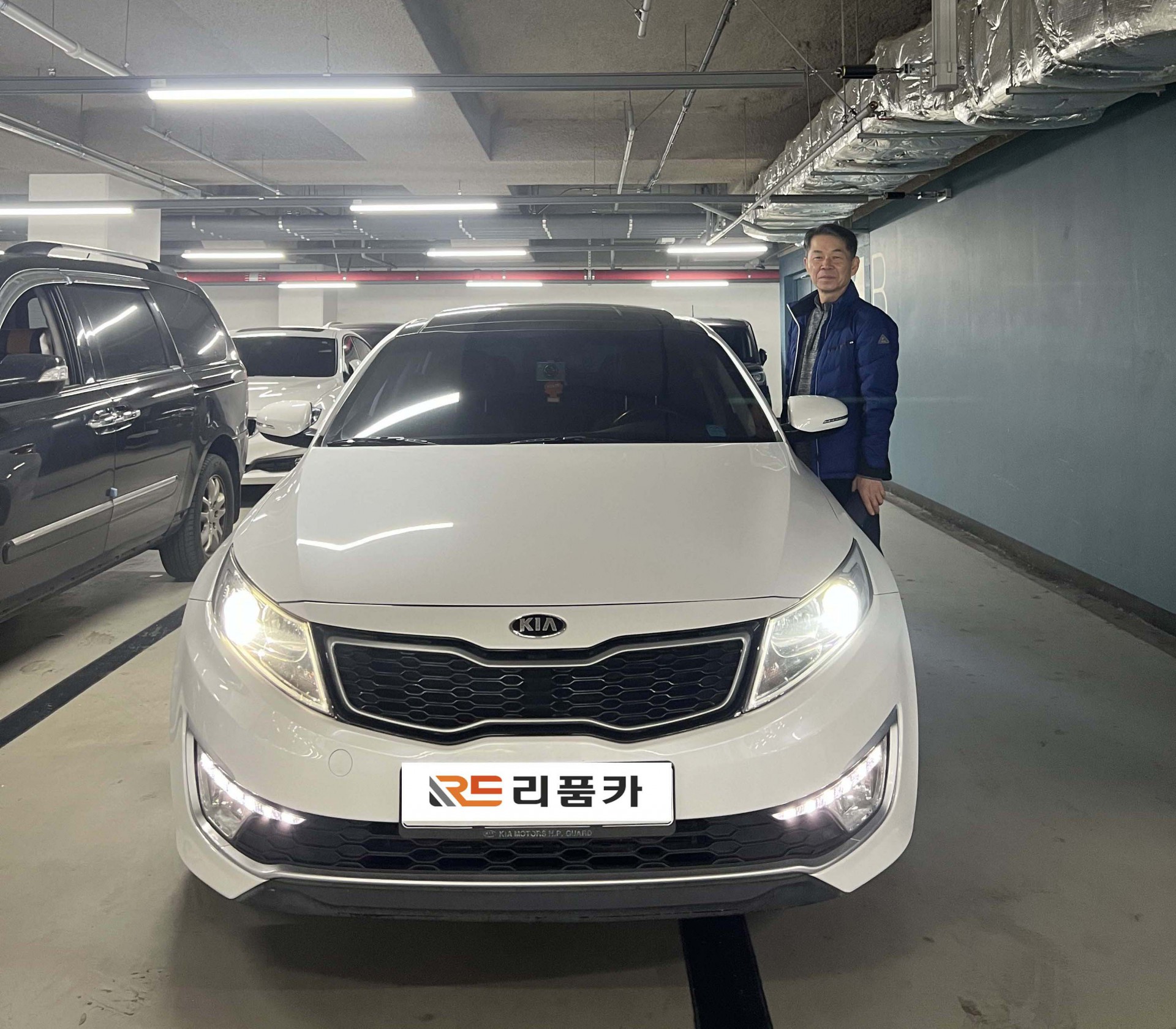 연비 굿 K5 하이브리드 중고차