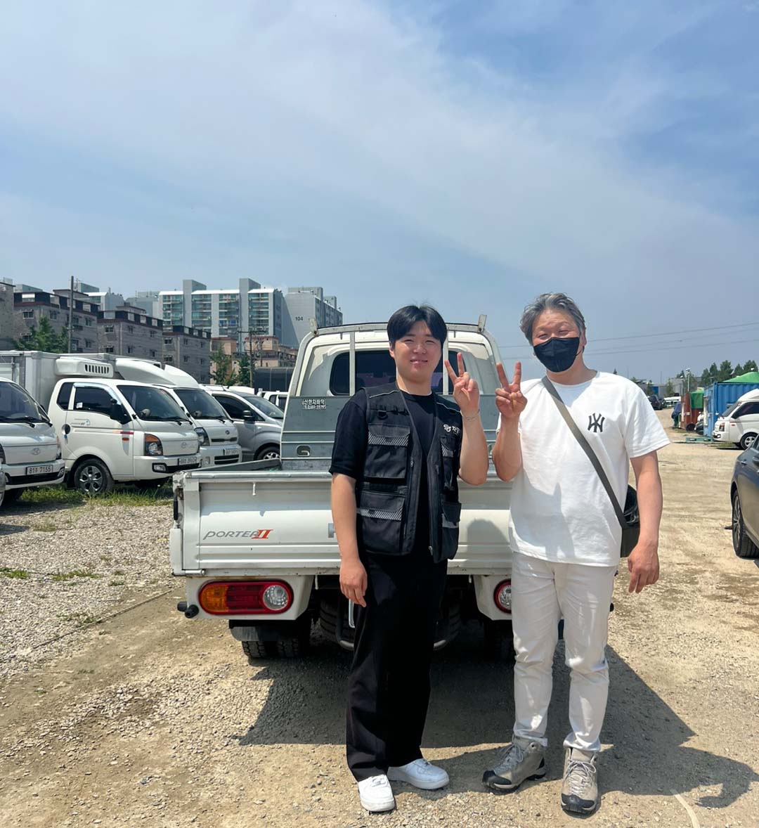 3-4개월 동안 탈 포터2 더블캡 중고차  전액 할부로~